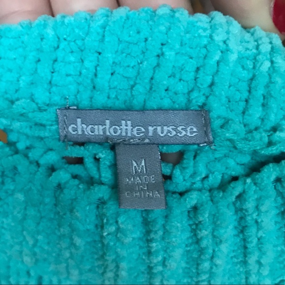 Charlotte Russe Mint Green Sweater - Picture 2 of 7